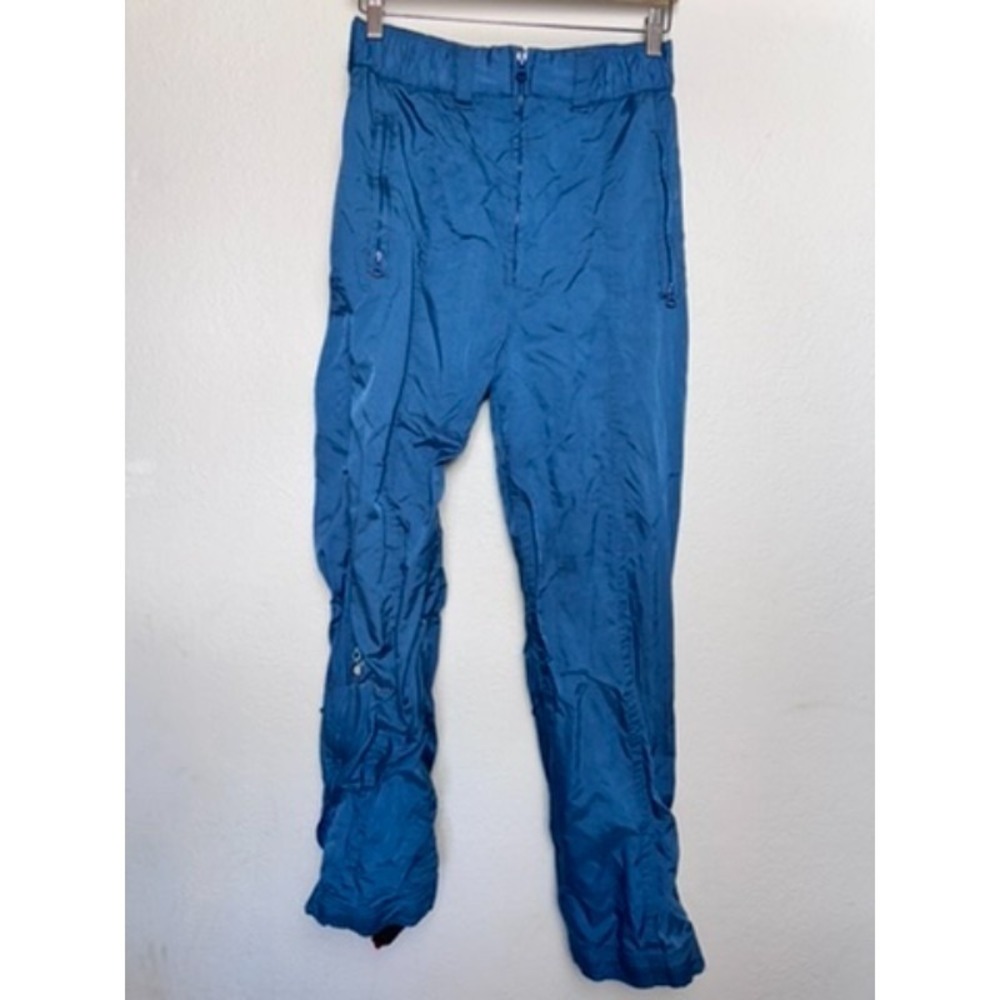 Vtg. Sims Mushroom Snow‎ Pants Women's M Blue Technical Snowboarding Athleisure